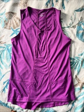 Exertek Purple Athletic Muscle Tank- Womens M